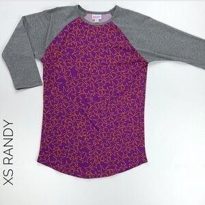 Lularoe XS Randy 3/4 sleeve